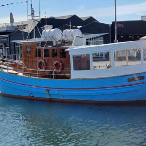 Postbåden TUNØ, havnerundfart i Skagen